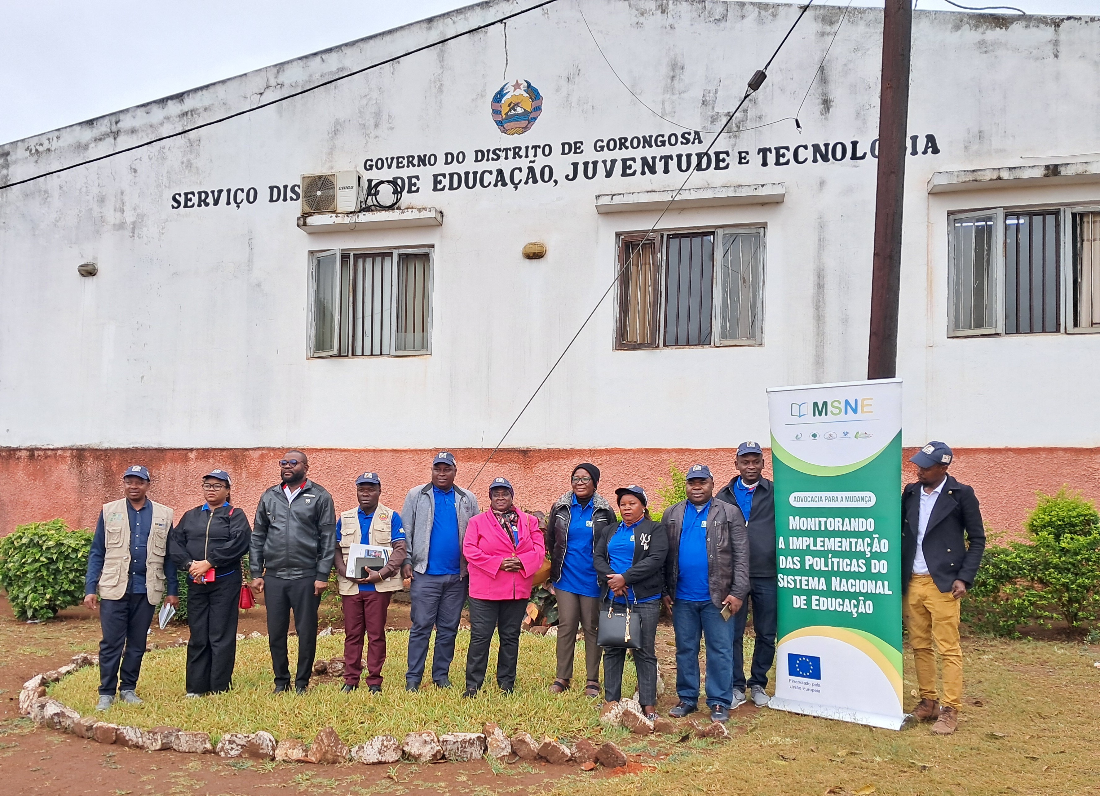 Visita de Monitoria aos Conselhos de Escola em Gorongosa