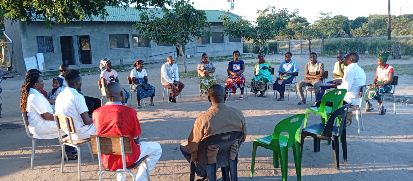 Distribuição de material pedagógico